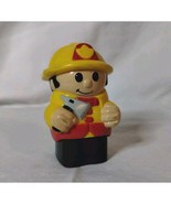 Mega Bloks My First Fireman Block Buddies 2 3/4&quot; Tall - $4.94