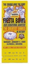 2009 Fiesta Bowl Game Full Ticket Texas Ohio State - £191.94 GBP