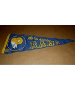Los Angeles Rams Vintage Pennant Flag NFL - $67.90 CAD