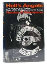 Hunter S. Thompson HELL&#39;S ANGELS  1st Edition 1st Printing - £2,598.83 GBP