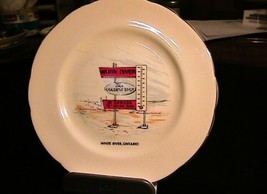 White River The Coldest spot in Ontario Collector plate - £1.15 GBP