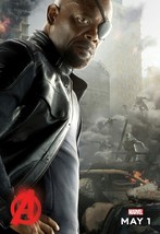 2015 Marvel The Avengers Age Of Ultron Poster 11X17 Nick Fury Samuel L Jackson - £9.15 GBP