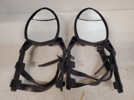 2 Qty Universal Clamp-On Towing Mirrors Dual View (2 Quantity) - $34.29
