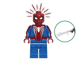 Minifigure Custom Toy Insomniac Spider-man Spidey Sense Marvel - £4.24 GBP