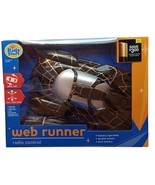 NEW NIB Kids Stuff Web Runner Black Radio Remote Control Car 27 Mhz Dual... - €12,59 EUR