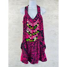 Nannette Lepore Halter Dress Beaded Embellished Party Cocktail Dress Size 4 - $727.72 MXN