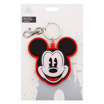 Disney World Mickey Mouse Large Puffy Key Chain, NEW - $14.85