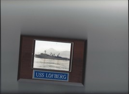 USS LOFBERG PLAQUE NAVY US USA MILITARY DD-759 SHIP SUMNER CLASS DESTROYER - $3.95