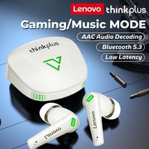 2023 Original Lenovo XT85 Bluetooth 5.3 Earphone Gaming Wireless Headphones HiFi - £17.62 GBP