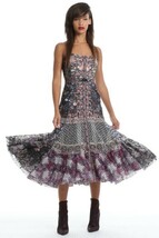 $820 Anthropologie In Earnest Byron Lars Midi Lace Embroider Bustier Dre... - $493.02
