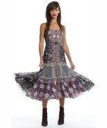 $820 Anthropologie In Earnest Byron Lars Midi Lace Embroider Bustier Dre... - $493.02