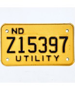  United States North Dakota Utility Special License Plate Z15397 - £14.94 GBP