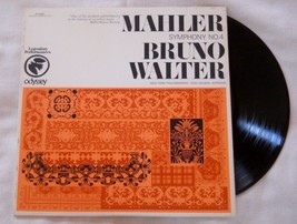 Mahler Symphony 4-Bruno Walter, NY Phil., Desi Halban-Odyssey LP-EX Mono Vinyl - £7.42 GBP