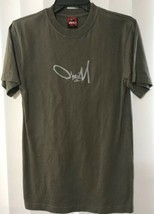 O&#39;NEILL Men&#39;s Small Khaki Gray Beige T-Shirt S/S 100% Cotton  - £8.20 GBP