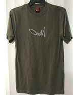 O&#39;NEILL Men&#39;s Small Khaki Gray Beige T-Shirt S/S 100% Cotton  - £8.06 GBP