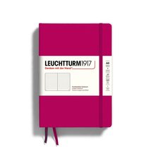 LEUCHTTURM1917 - Medium A5 Dotted Hardcover Notebook (Berry) - 251 Numbe... - £30.75 GBP