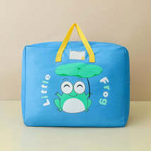 Small 36.5x46.5x18cm Children Quilt Storage Bag Student Clothes Quilt Portable L - £4.73 GBP
