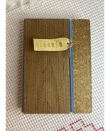Wood Carved Journal Notebook with Blank Pages By Floor 9 - $15.33 CAD