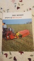 1976 Sperry new Holland Disc Mower Flyer/Pamphlet. Lot of 2 - €5,04 EUR