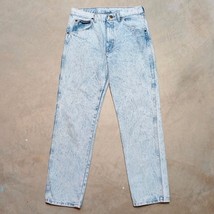 *READ* Vintage 1980s Wrangler Made in USA Acid Wash Denim Jeans - Fits 30x30 - £26.12 GBP