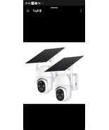 2K Solar Security Cameras Wireless Outdoor, Low-Light Color Night Vision... - €148,77 EUR
