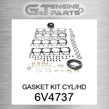6V4737 Gasket Kit CYL/HD (6V5914,M-6V5914) Fits Caterpillar (New Aftermarket) - £124.10 GBP
