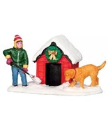Lemax Christmas Village DIGGING OUT THE DOGHOUSE Accessory #42231 Vail 2... - €12,79 EUR
