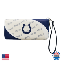 Littlearth NFL Indianapolis Colts Curve Zip Organizer Wallet, Team Color... - $35.46