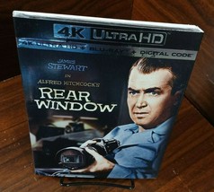 Rear Window (4K+Blu-ray) Slipcover-NEW (SEALED)-Free Shipping w/Tracking - £27.15 GBP