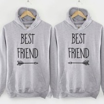 BEST FRIEND Right Arrow Hooded Sweater - £19.95 GBP+