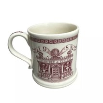 Mason&#39;s Crabtree &amp; Evelyn Mug 1988 Ironstone Rare &amp; Collectible Red Whit... - $30.81