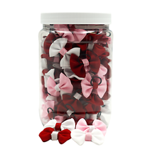 Valentine&#39;s Assorted Dinky Dog &amp; Cat Bows Jar - 50-100 Pieces - $40.54+