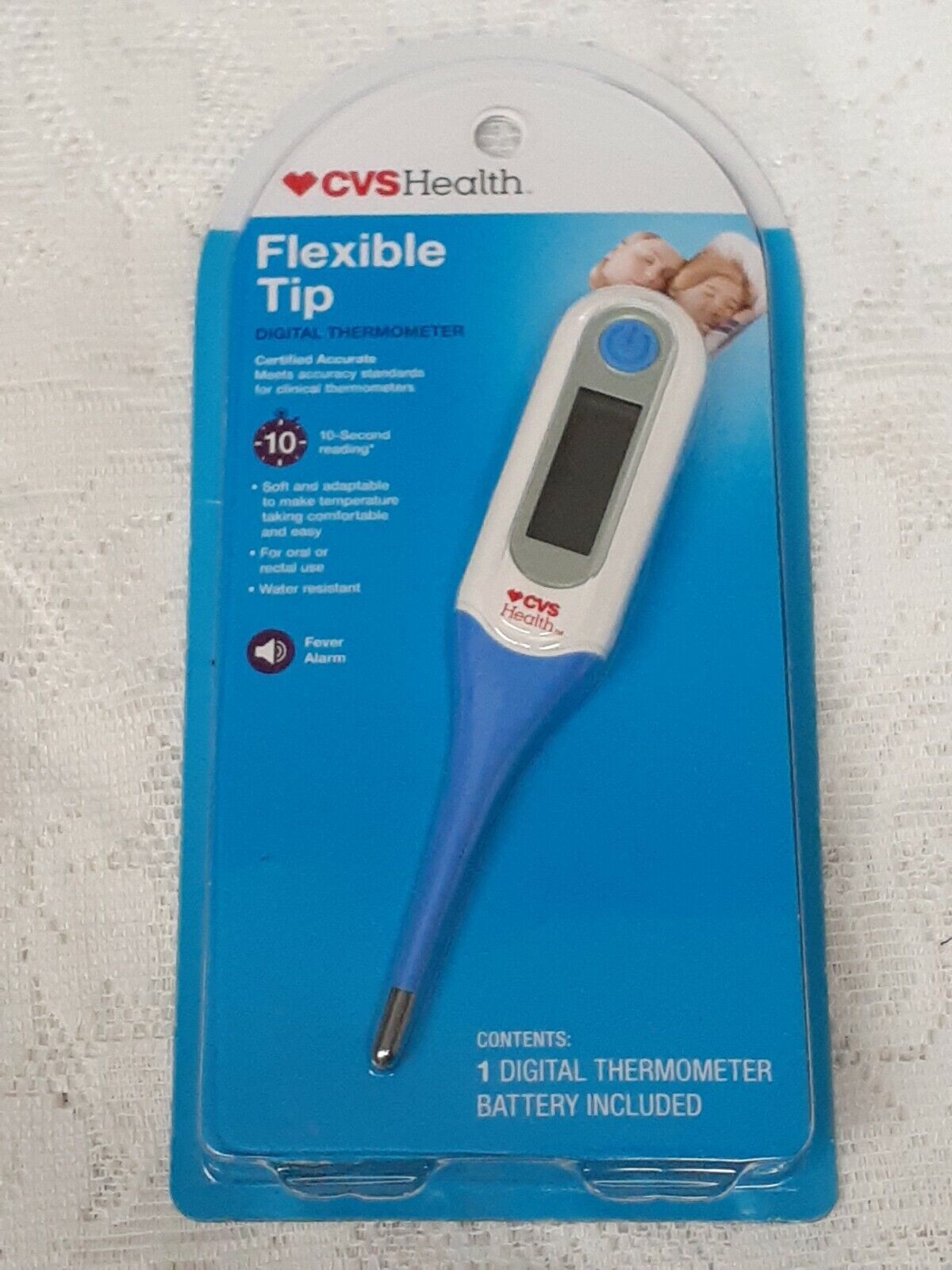 (1) CVS Health Flexible Tip Digital Thermometer 10-Second Reading - $7.91