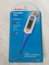 (1) CVS Health Flexible Tip Digital Thermometer 10-Second Reading - £6.16 GBP
