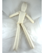 Cloth Rag Doll Blank 18&quot; Tall Design &amp; Create your own doll off white New - $12.46
