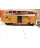LIONEL -STANDARD &#39;O&#39;  - 17214 - RAILBOX BOXCAR W/DIESEL RAILSOUNDS- BOXE... - $156.84 CAD