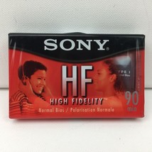 Sony High Fidelity Normal Bias Audio Cassette 90 Minutes Music Voice - $12.99