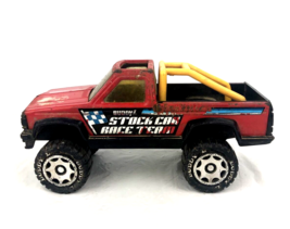 Vintage Buddy L Pickup Truck Stock Car Race Team 1982 Red 8&quot; x 3&quot; - £15.18 GBP