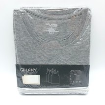 Galaxy by Harvic Mens Undershirt A Shirts Tanks 3 Pack Heathered Gray Size L - £15.44 GBP
