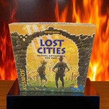 Lost Cities Daring Adventure Board Game Rio Grande Kosmos 1999 100% Comp... - $16.83