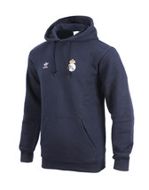 Adidas Real Madrid Original Essential Men&#39;s Hoodie Shirt Casual Asian Fit IL1025 - £66.67 GBP