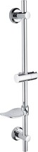 Tecmolog Drill Free Shower Slide Bar Abs Plastic Height/Angle, Bc4044. - $44.97