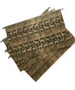 Fancy Hanging File Folders Safary Zebra Design, Brown, 15&quot; x 9.5&quot; Lot of... - $18.13 CAD