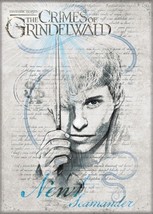 Fantastic Beasts The Crimes of Grindelwald Newt Image Magnet Harry Potte... - $3.99