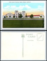 CALIFORNIA Postcard - Madera, Lincoln Grammar School H27 - £2.66 GBP