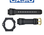 Genuine CASIO G-Shock WATCH BAND &amp; BEZEL G-9300GB-1 BLACK  Mudman tough ... - $84.95