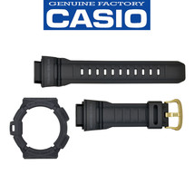 Genuine Casio G-Shock Watch Band &amp; Bezel G-9300GB-1 Black Mudman Tough Solar - £66.91 GBP
