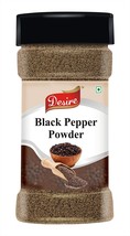 5 X Malabar Black Pepper Powder 100 Gram (Farm Fresh Idukki Natural) ( PACK OF 5 - £79.12 GBP