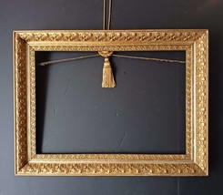 19th Century Seashell Design Picture Frame Aprox. 17&quot; x 24&quot; - Wow! - £287.87 GBP