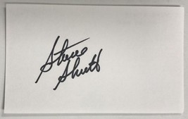 Steve Shutt Signed Autographed 3x5 Index Card #3 - Hockey HOF - £10.35 GBP